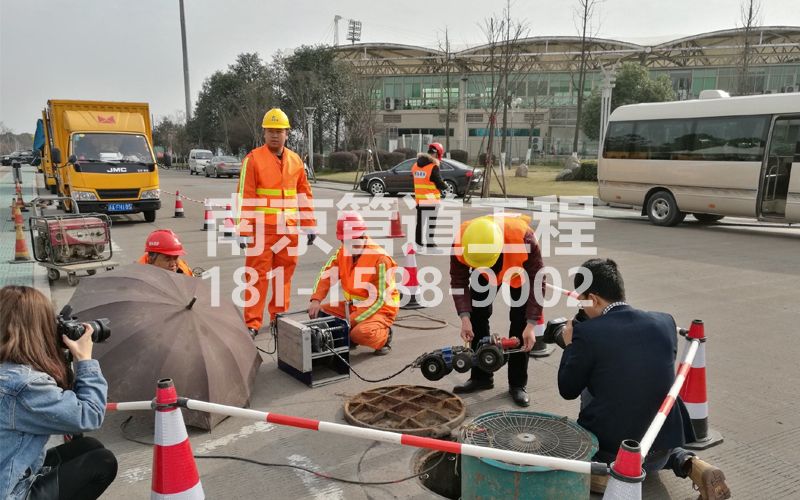 219桦墅村管道检测