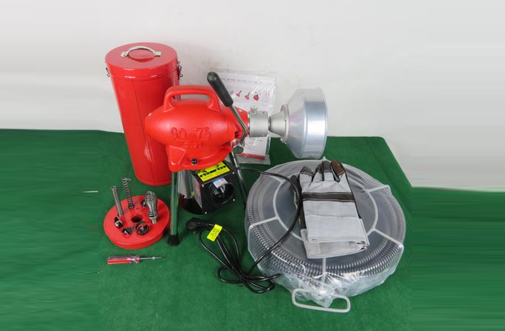 284桦墅村管道疏通机