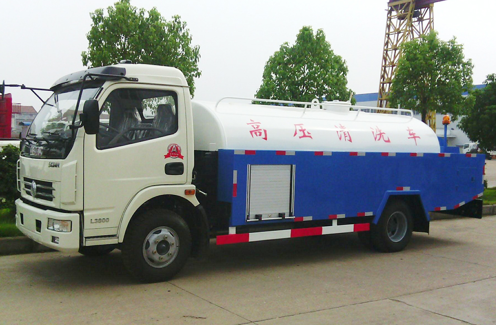 280桦墅村管道高压清洗车