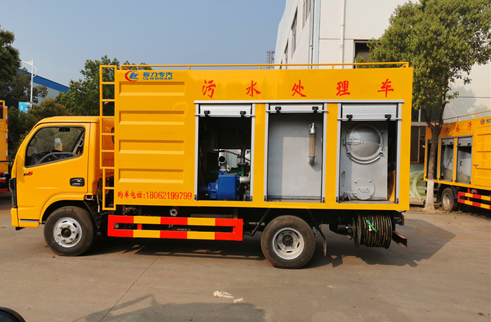 281桦墅村污水分离车