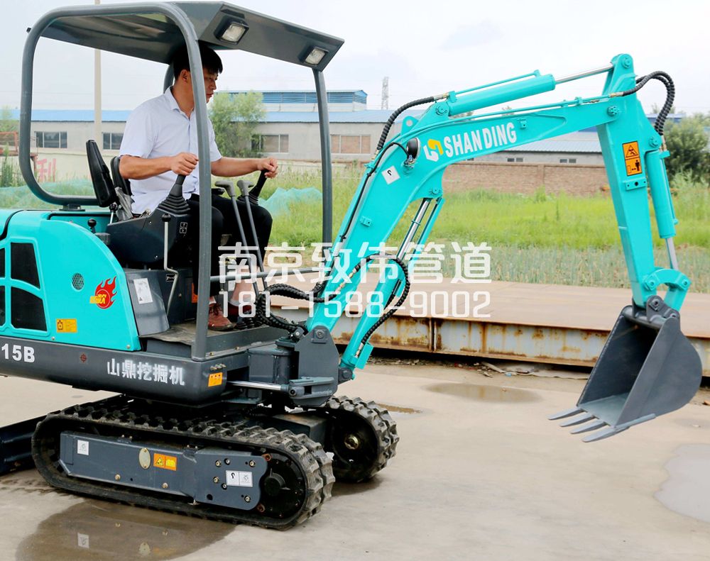 350桦墅村小型挖机