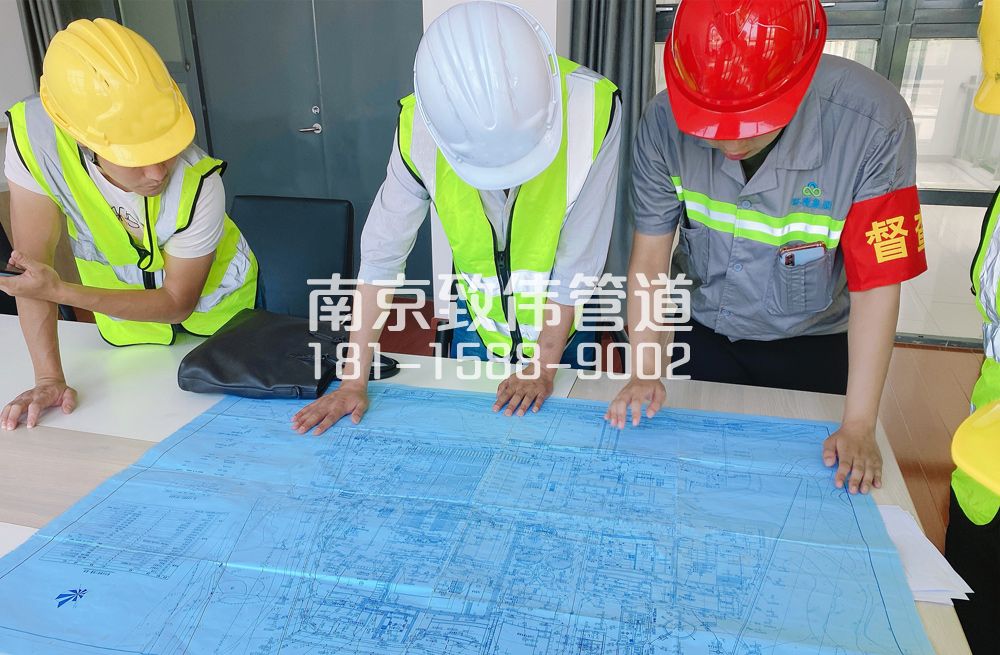 364桦墅村管道探测