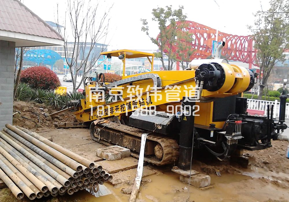 379桦墅村拉管置换管道