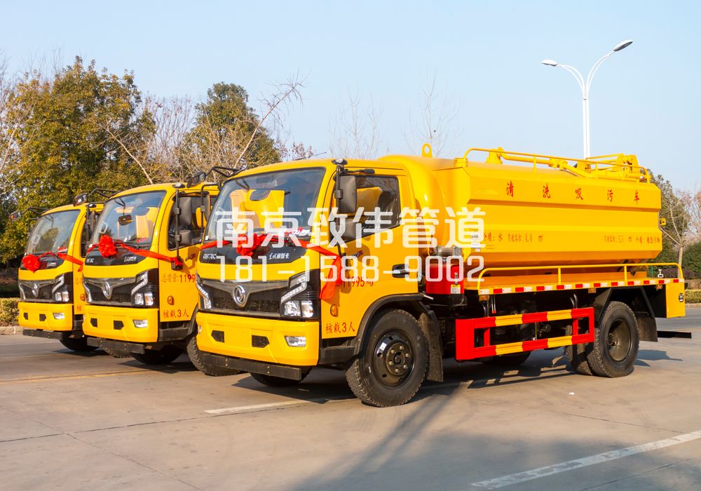 369桦墅村多利卡吸污车